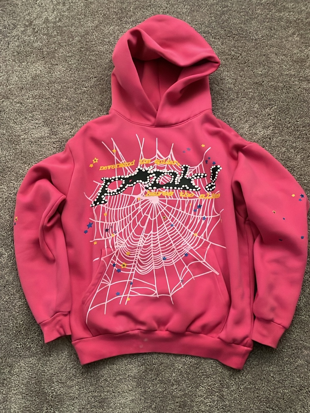Pink sp5der Hoodie
